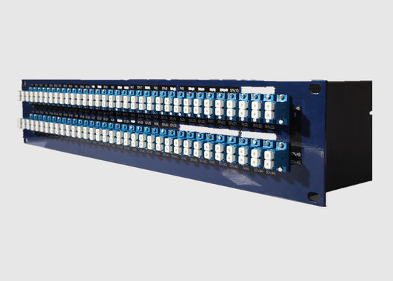 Quadro d'interconnessione duplex misto a 19 pollici di LC di 96 porti 2U
