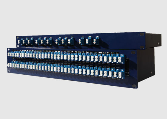 Quadro d'interconnessione duplex misto a 19 pollici di LC di 96 porti 2U