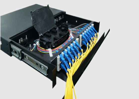 12 quadro d'interconnessione di fibra ottica del porto SC/UPC LC/UPC