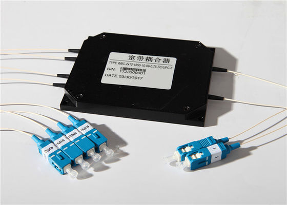 2×4 smazzano fuori 1480nm hanno fuso il modulo a fibra ottica di WDM