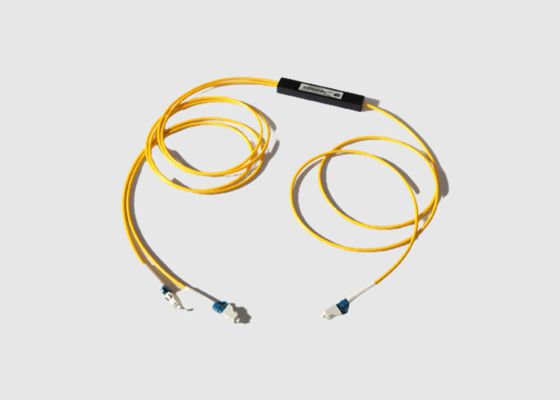 WDM doppio dell'accoppiatore di rapporto LC/UPC 1x2 FBT del separatore della finestra di FTTH