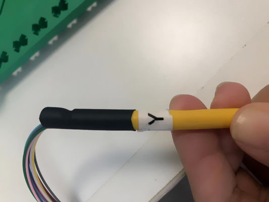 Supporto di scaffale a fibra ottica del separatore 0.9mm dello SpA dei centri di uscita 12 dello Sc UPC di singolo modo
