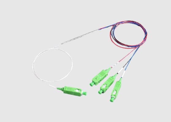 Accoppiatore fuso d'acciaio della fibra di singolo modo dell'accoppiatore del cavo a fibre ottiche della metropolitana 1 - 3