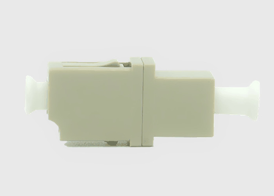 Adattatore a fibra ottica di plastica beige di simplex misto OM3 LC nessun flange
